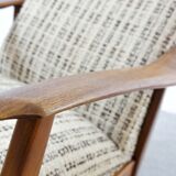 Pair of Vintage Scandinavian Easy Chairs, Lounge Chairs in Teak, 1960s
