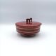 Elephant red ceramic box