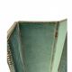 Vintage 1970s screen – Green velvet upholstery with studs on both sides