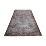 Grey Vintage Turkish Rug sku v768
