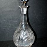 BACCARAT 1907 cut crystal carafe model 9157 H29cm