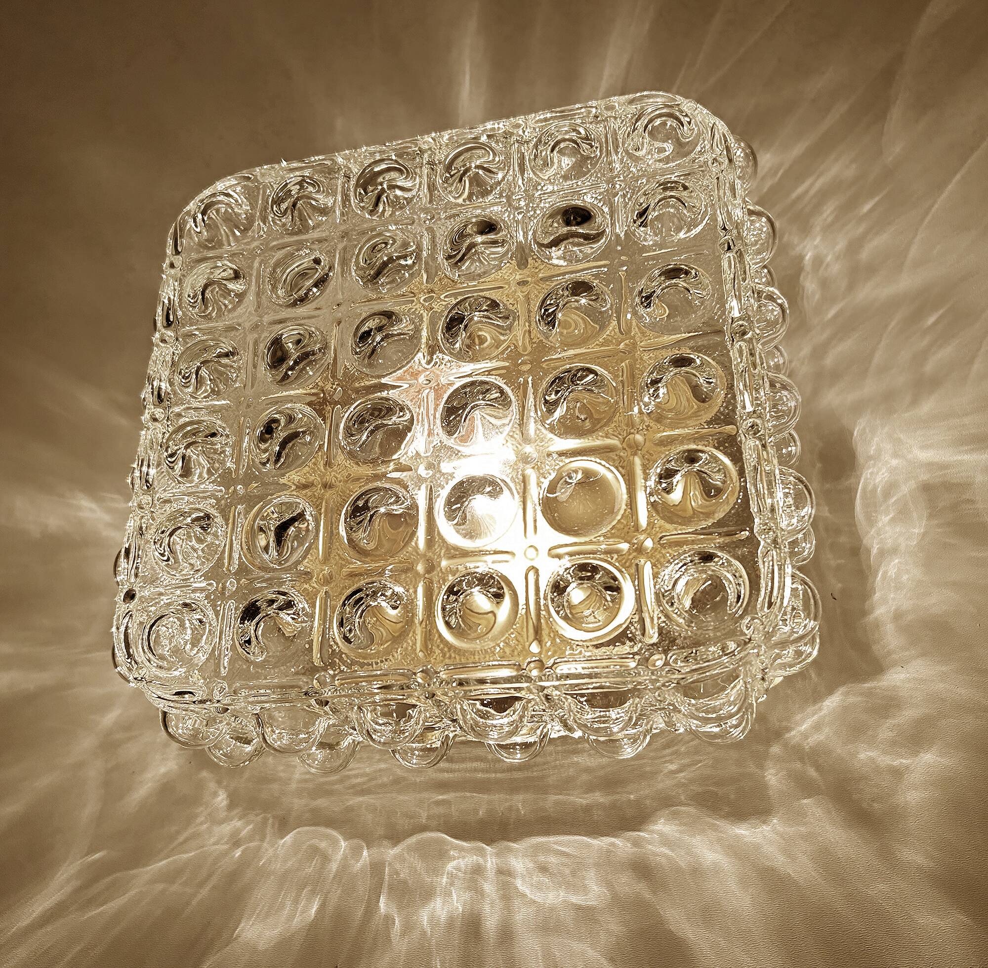 Vintage Glass Bubble Ceiling Light
