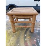 Vintage bamboo coffee table