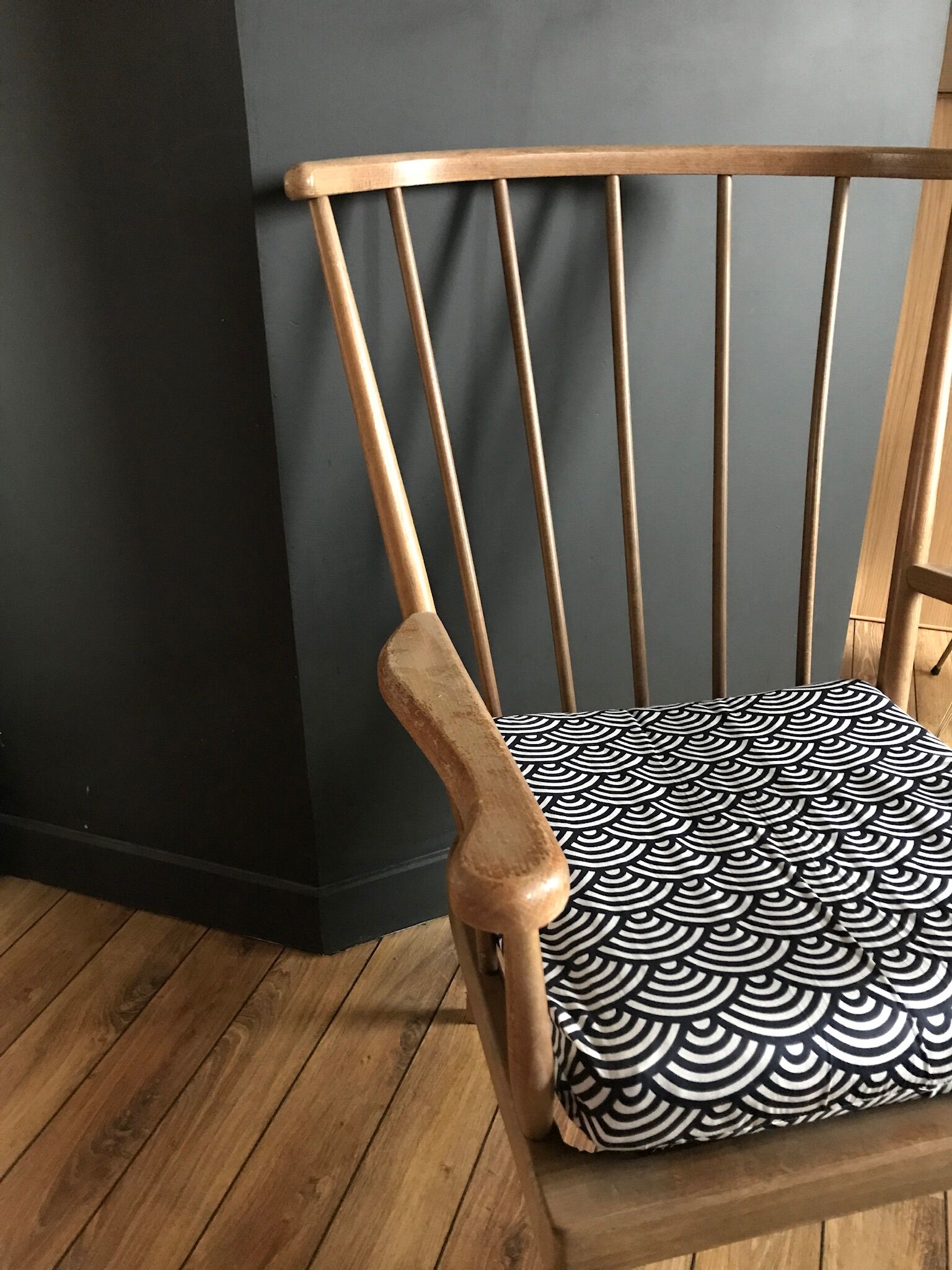 Baumann fan armchair