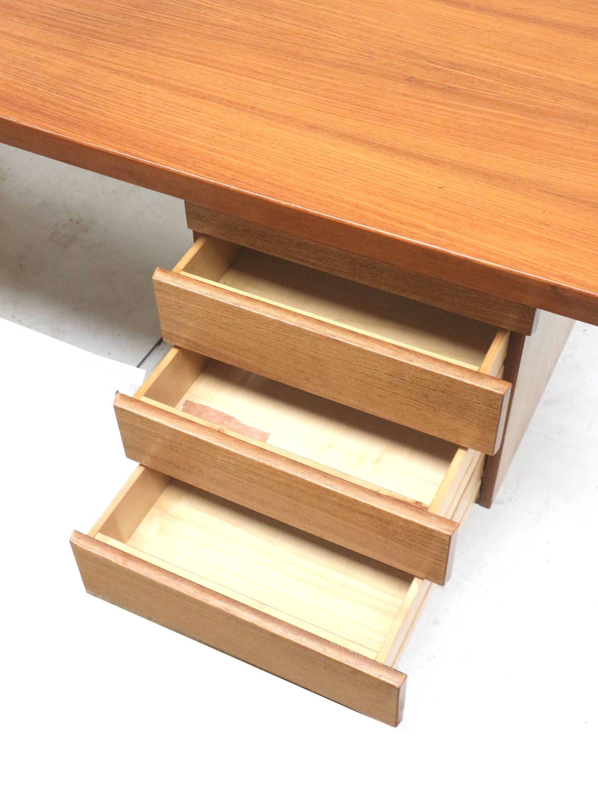 Large vintage executive desk from the 1970s