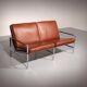 FK6720 two-seat sofa by Fabricius & Kastholm for Kill International 1960s