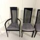Chaises de salle à manger Tonon Italie par Wolf Schmidt Bandelow années 1980.