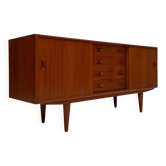 1960s Vintage Danish Mid-Century Teak Sideboard by Clausen & Søn