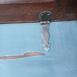 Wooden coat rack trunk