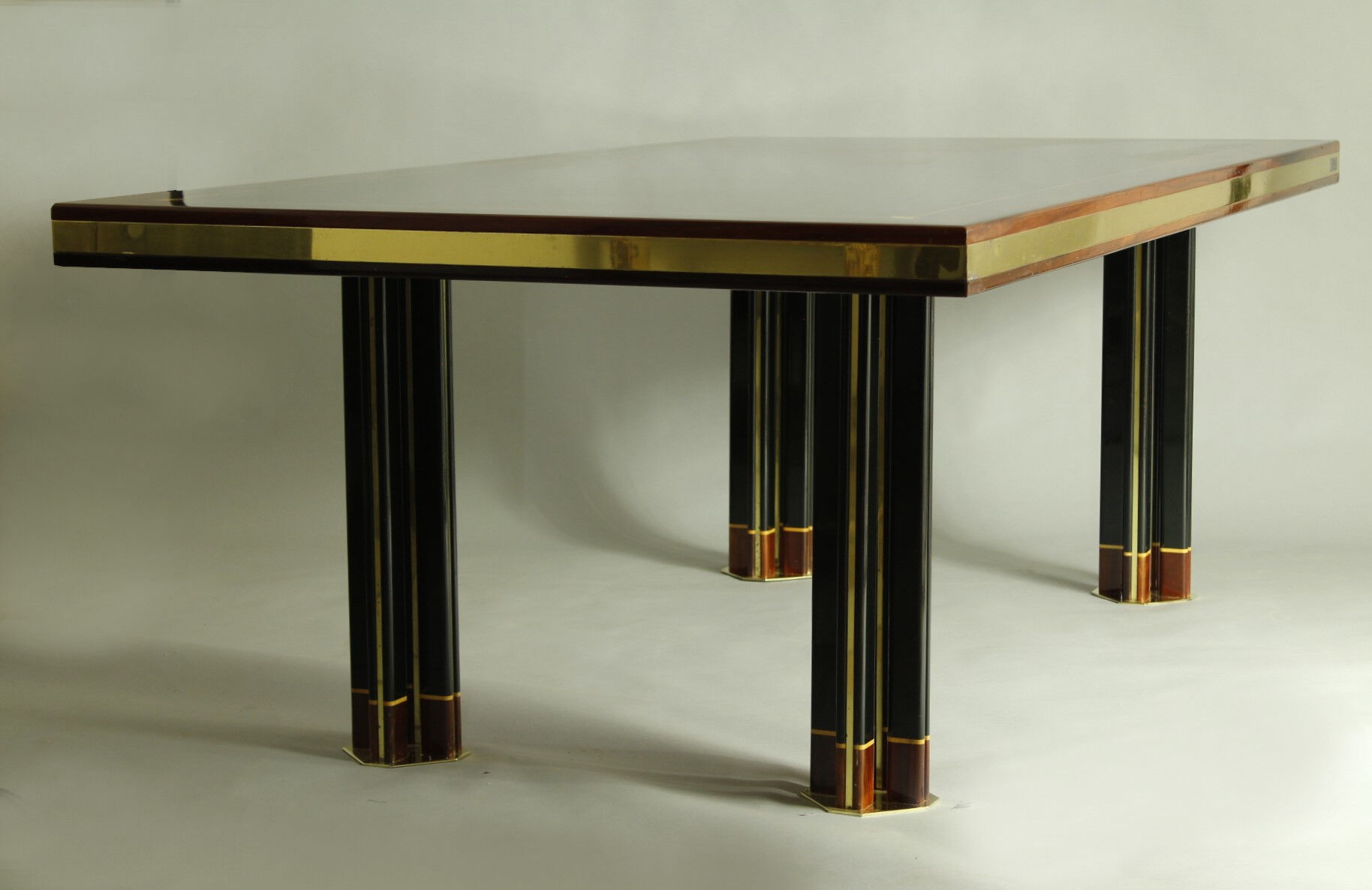 1970s Dining Table by Paolo Barracchia for Roman Deco