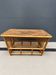 Wicker coffee table