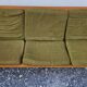 Ensemble de salon : canpé et 2 fauteuils style boomerang 1950