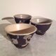3 ceramic bowls