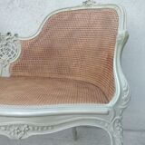 Salon Louis XV with double patinated cannage