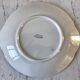 Cake dish / pie Badonviller burgundy 50s