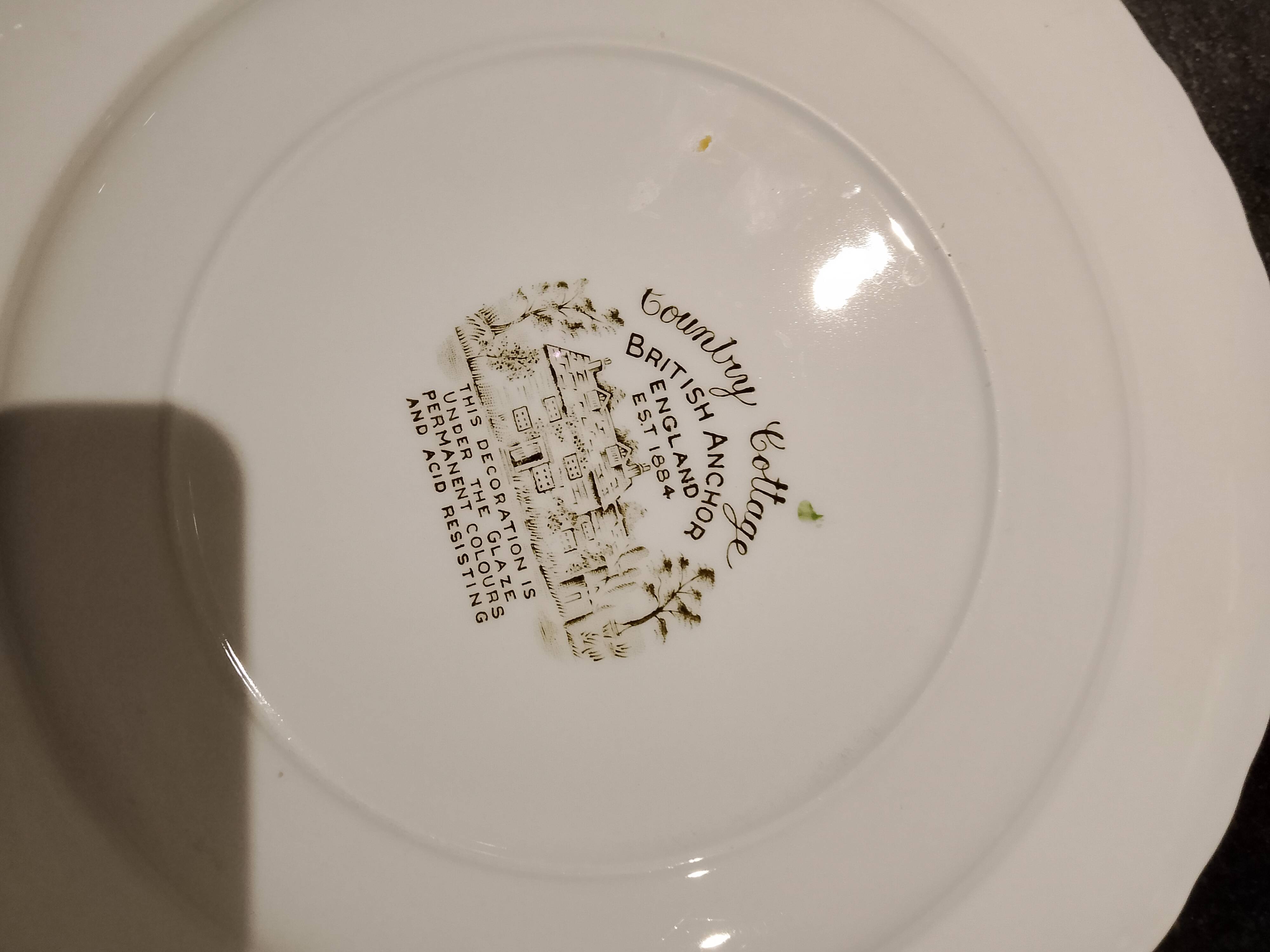 A British plate