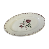 Old dish floral