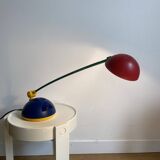 Lampe articulée de bureau colorée esprit “memphis style” design made in holland
