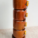 Wooden eggcups