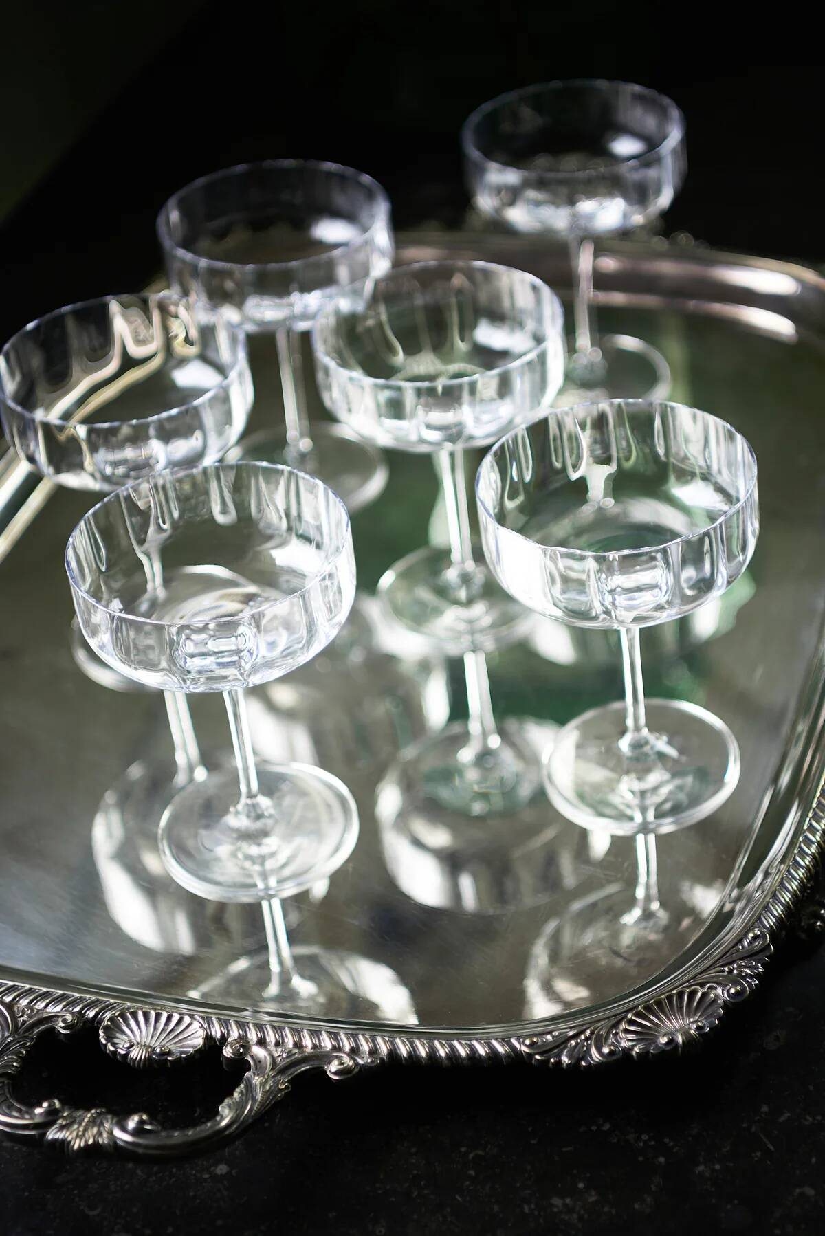 Coupes à champagne italiennes, lot de 6