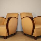 Pair of Art Deco armchairs – 1930s/40s