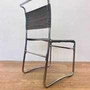 Tubular steel chrome Bauhaus chair by Hynek Gottwald - 1930 (Eisengarn)