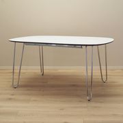 White table, Italian design, 1990s, production: Italy