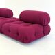 Camaleonda Modular Sofa in Bordeaux by Mario Bellini for B&B Italia