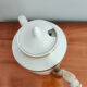 Antique porcelain teapot