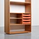 Wooden library by Pierre Guariche for Negroni, La Plagne, 1960s