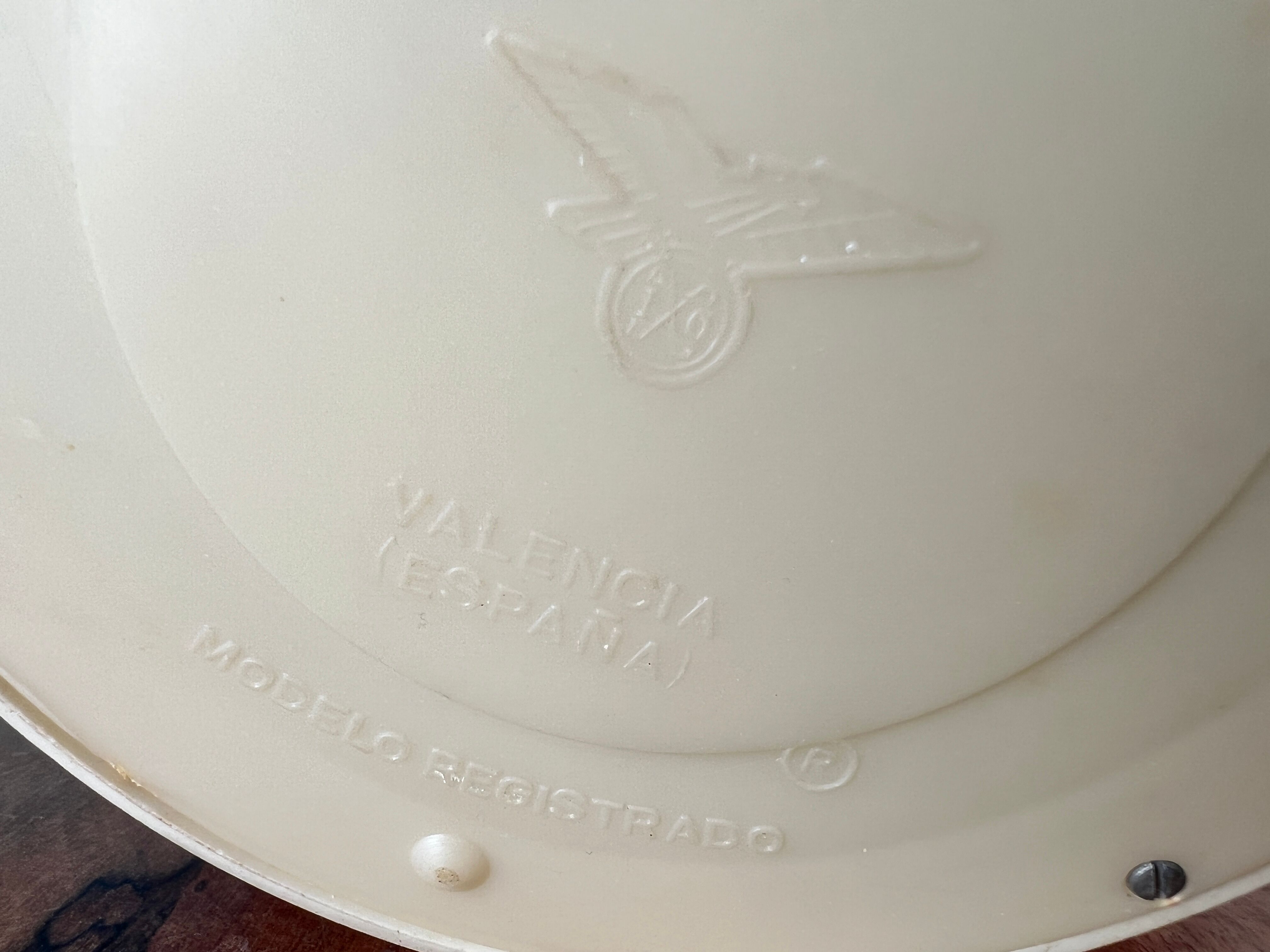 Red mushroom lamp 1970