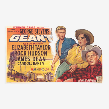 Affiche de film Geant Giant