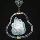 Charming Light Blu Murano Glass Chandelier by Barovier e Toso, 1950s