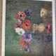 Tableau fleurs -  50x 58cm