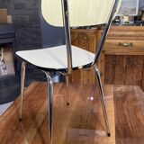 Rare: 4 chairs 1950 formica peugeot jpp peuginox new condition