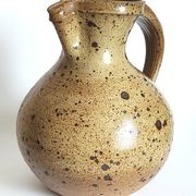 Pichet vase en grès pyrité 20 cm