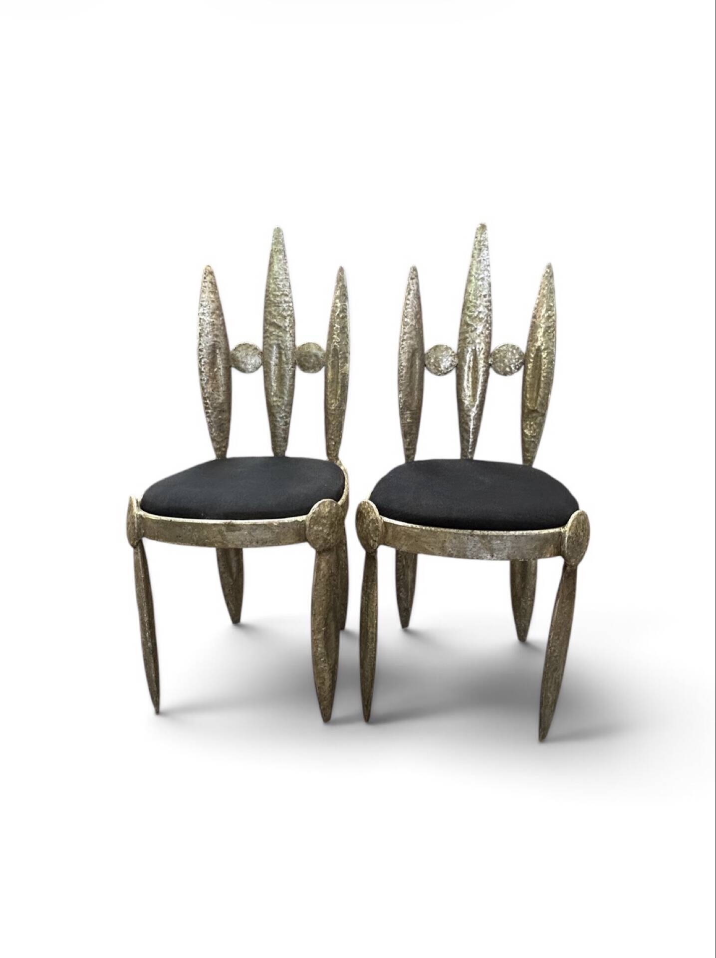 pair of barbaric chairs
