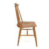 Chaise scandinave"pinnstol" Fanett par Ilmari Tapiovaara, Suède, 1960