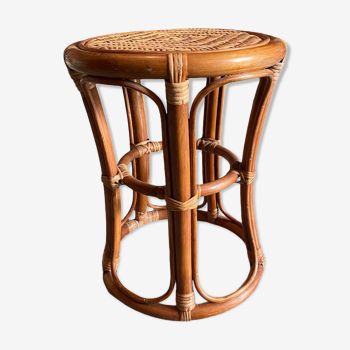 Tabouret rotin