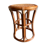 Rattan tabouret