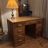 Vintage oak desk