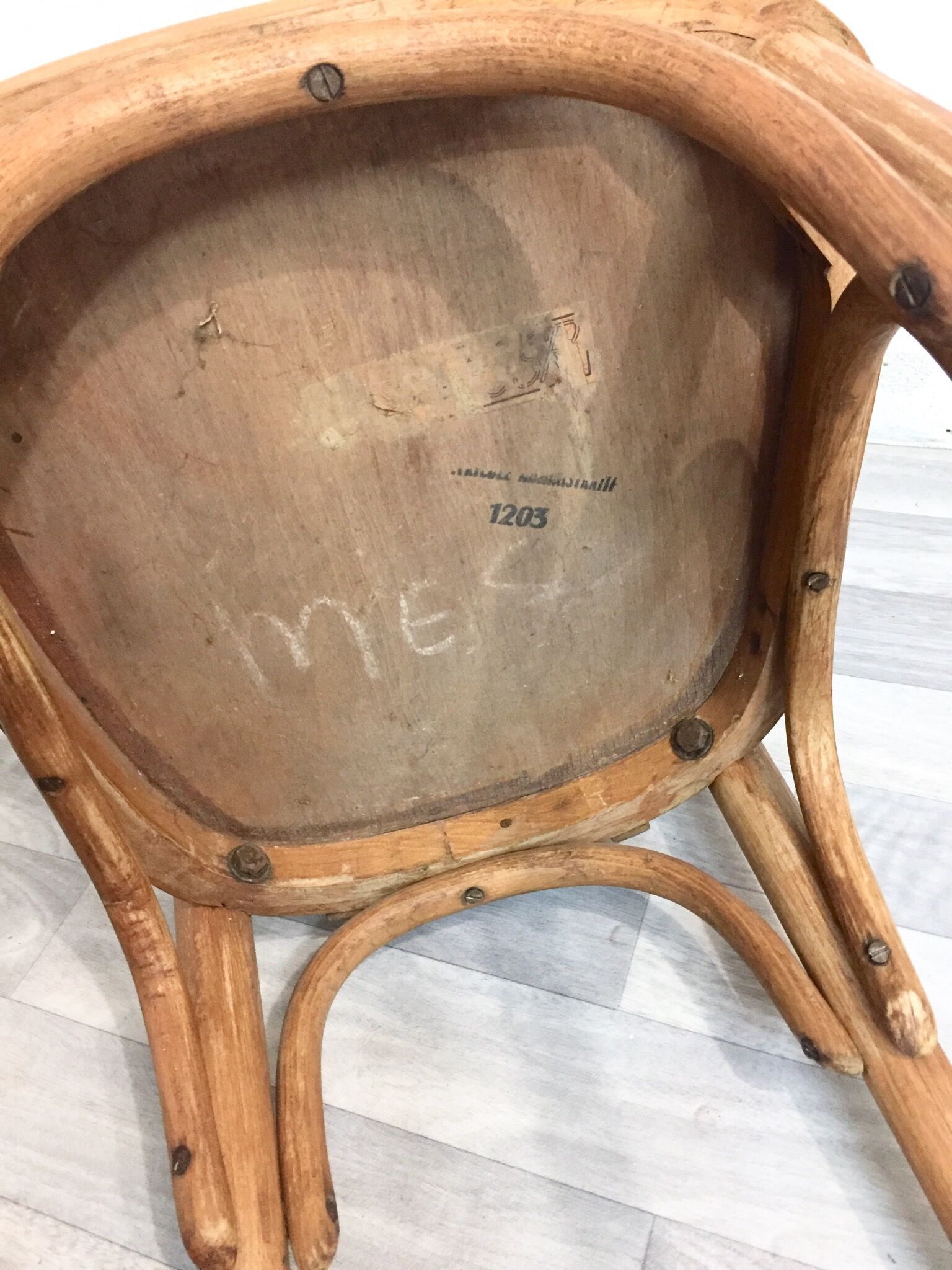 Bistro chair Thonet, 1950