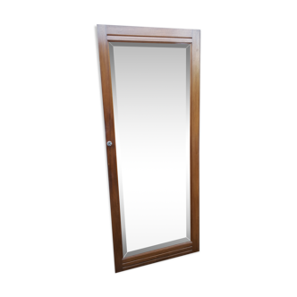 Walnut Art Deco mirror holder