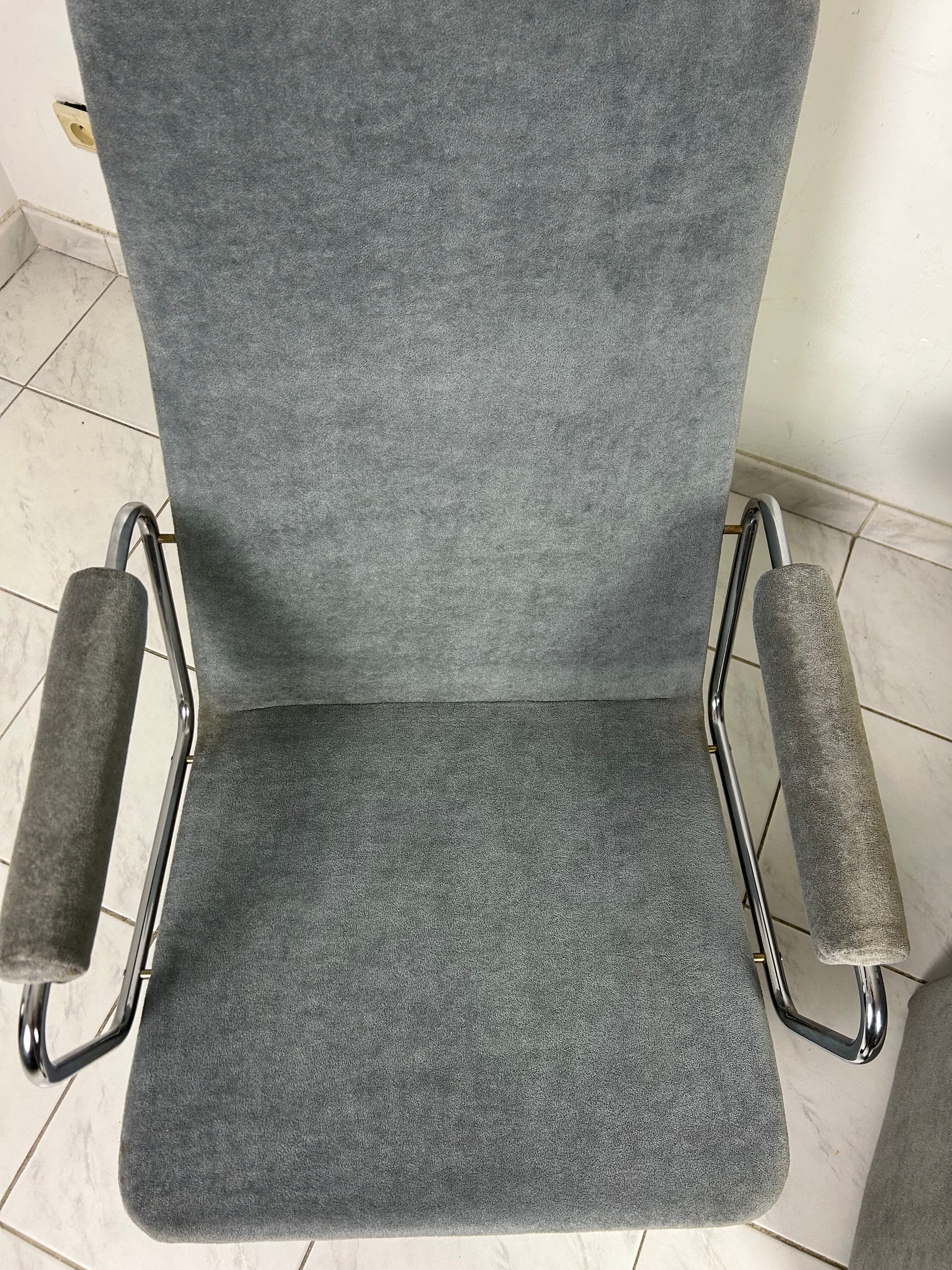 Vintage Gelderland swivel armchair with ottoman Jan des Bouvrie
