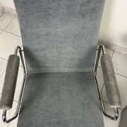 Vintage Gelderland swivel armchair with ottoman Jan des Bouvrie