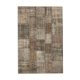 Tapis mixé turc vintage 203 cm x 303 cm marron patchwork tapis