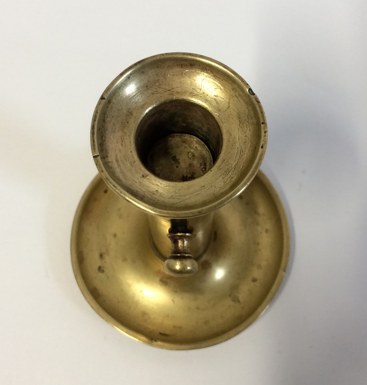 Brass candlestick
