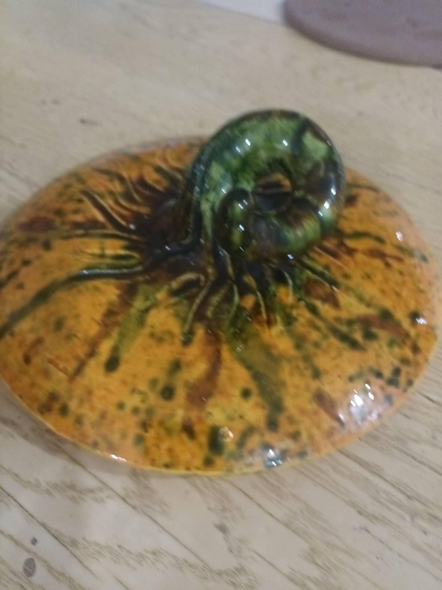 Large Pumpkin Soup Tureen in Ceramic – Gérard CROCIANI (Vallauris)