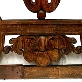 Decorative panel in carved oak wood 19th century