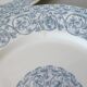 Set of 6 plates Creil Montereau Terre de Fer, Renaissance model, late XIX